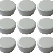 15&nbsp;Ointment Jar Containers Cream/Ointment Kruke Flat 12ml Capacity&nbsp;&ndash;&nbsp;Made in Germany