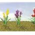 JT Assorted Flower Plants 2, HO-Scale, (12 per pack)