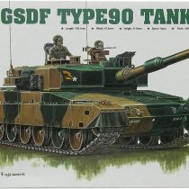 Japanese Type 90 Kyu-maru Tank - 1:72 Plastic Kit
