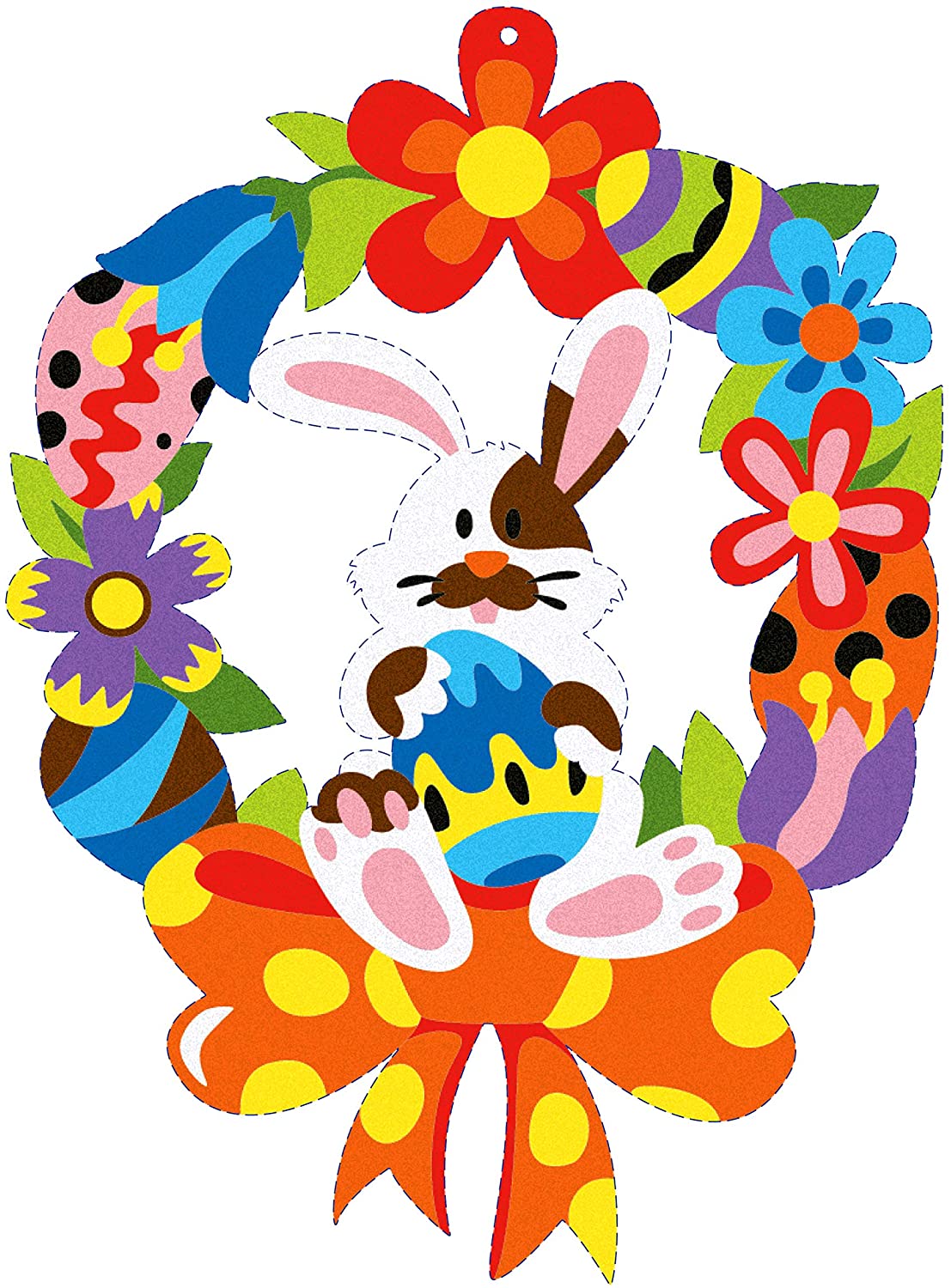 Sabbiarelli Sand-it For Fun - Bag Easter, Mini-set Créatif de Sand Art