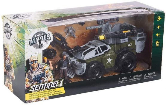 True Heroes Sentinel 1 Armored Assault Vehicle Playset – TopToy