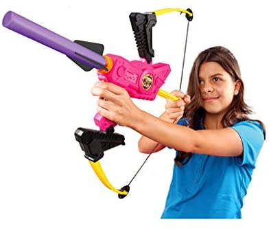 X-Shot Bow and Arrow Blaster (Pink) – TopToy