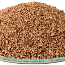1 Litre Cork Grain Granulate Cork Granulated Powder Granules Powder scatter flock (1-2 mm fine grained)