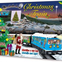 PEQUETREN Pequetren200 Christmas Metallic Model Train with Light
