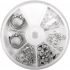 RAYHER 2248522&nbsp;&ndash;&nbsp;Starter Set with Accessories, 5&nbsp;Different Accessories Bag, Silver