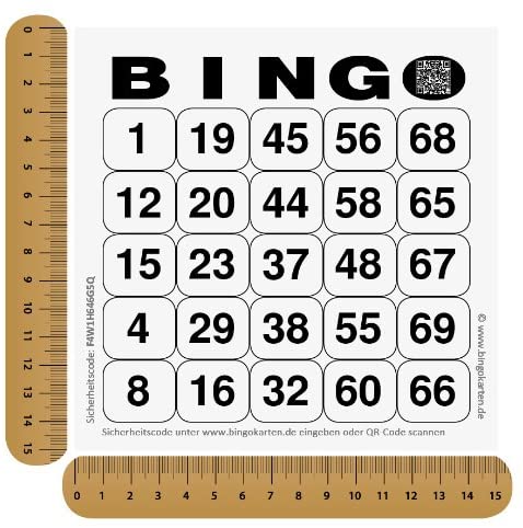 DiPrint 200 large printed Bingo cards for seniors system 25 from 75 (green) - Image 2