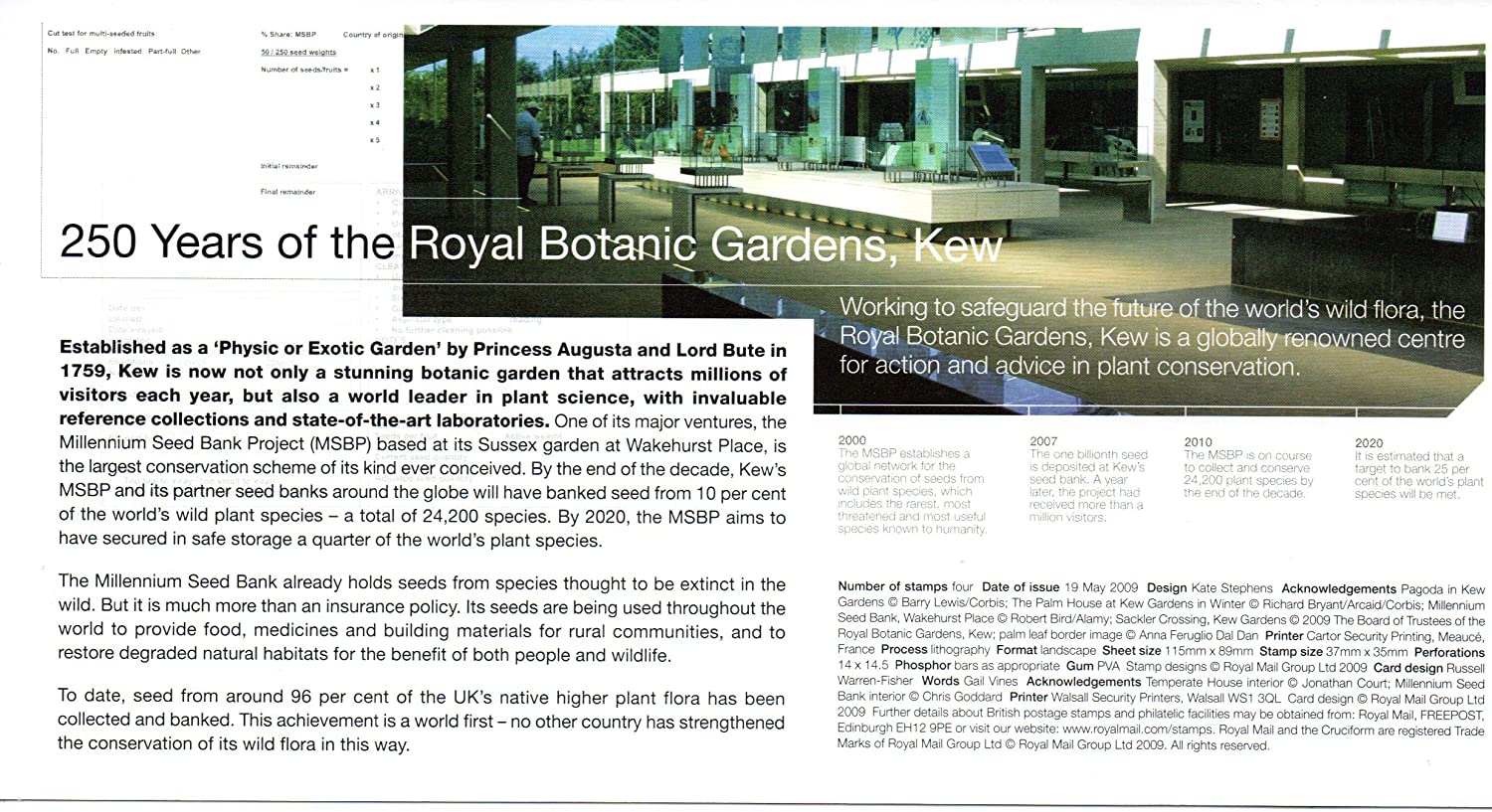 2009 Plants Presentation Pack 427 - Image 4