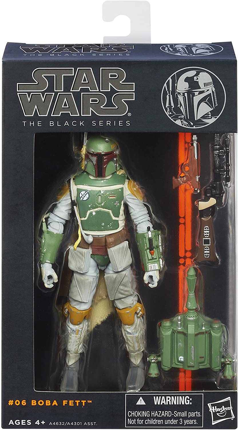 Star Wars The Black Series 6Inch Action Figure Wave 2 Boba Fett TopToy