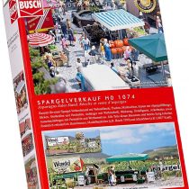 Asparagus sales stand