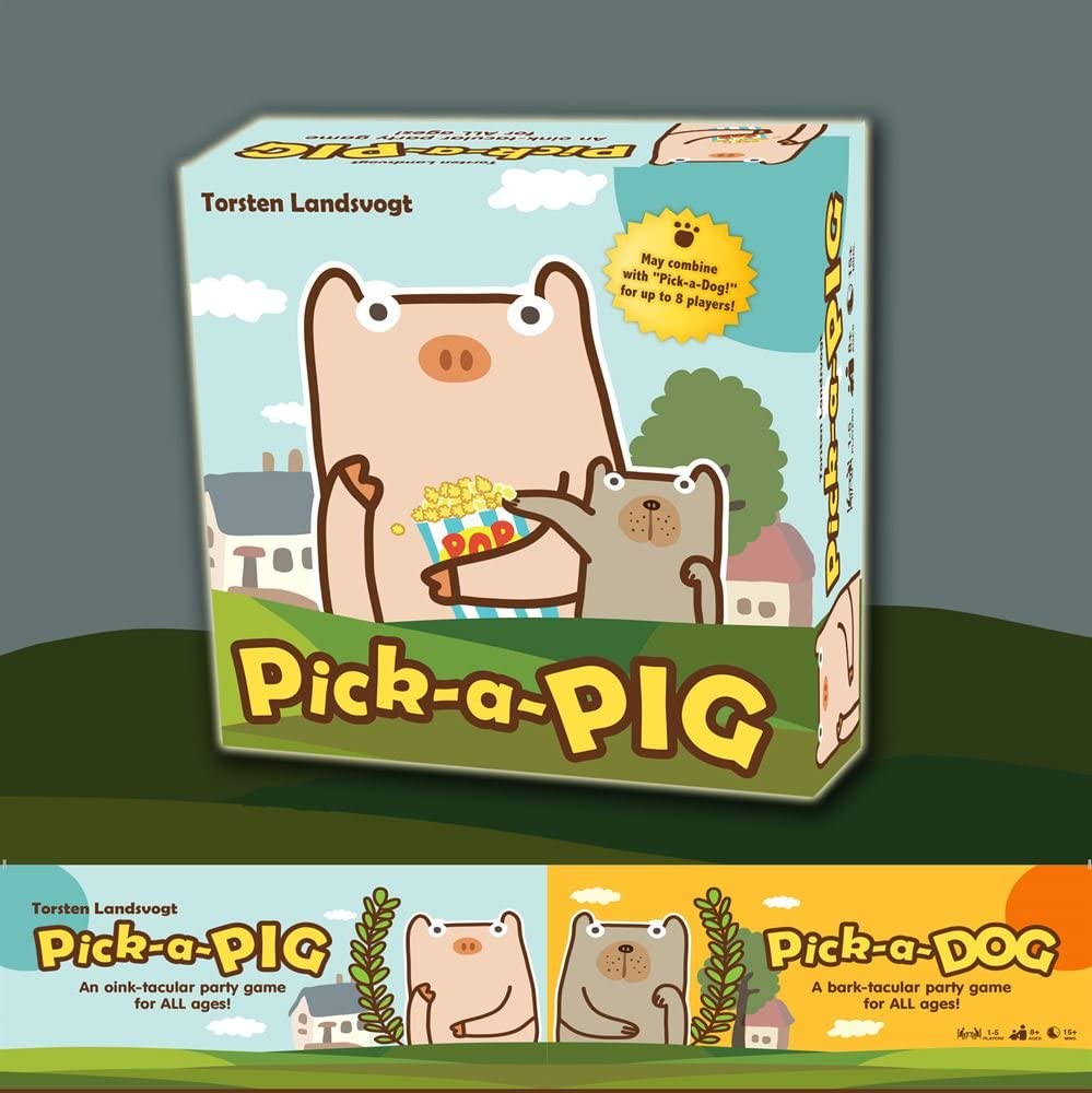 Pick a Pig Card Game TopToy