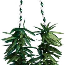 Forum Novelties Green Leaf Beads Costume Necklace One Size
