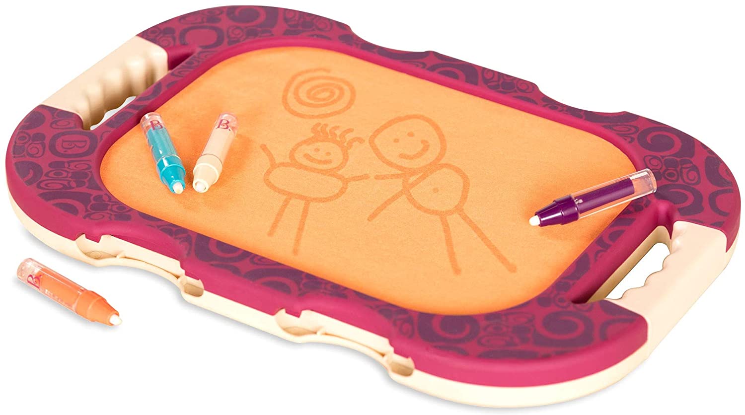B. Toys BX1294Z Toulouse Laptrec-Magnetic Drawing Board for Toddlers, Multicolor