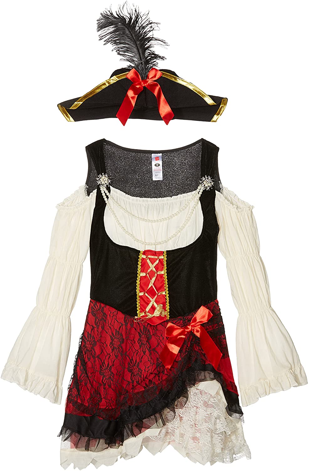 Smiffys Glamorous Lady Pirate Costume Toptoy 3795