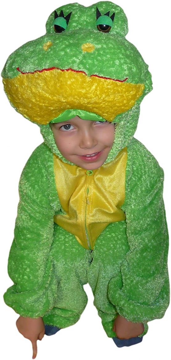 F18 110 cm frog costume animal costume frog costume costumes Carnival