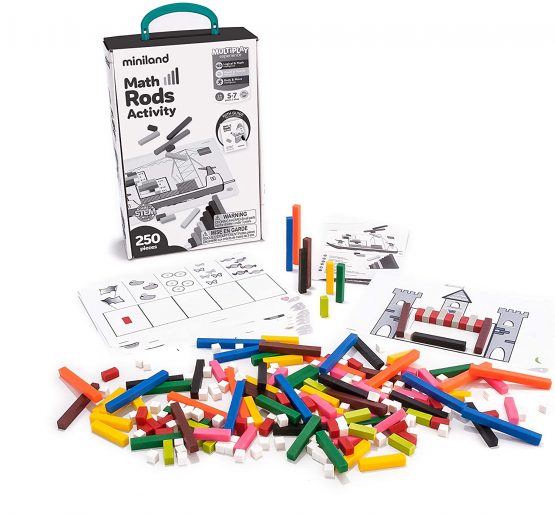 Miniland Miniland95064 Math Cubes, MultiColor TopToy