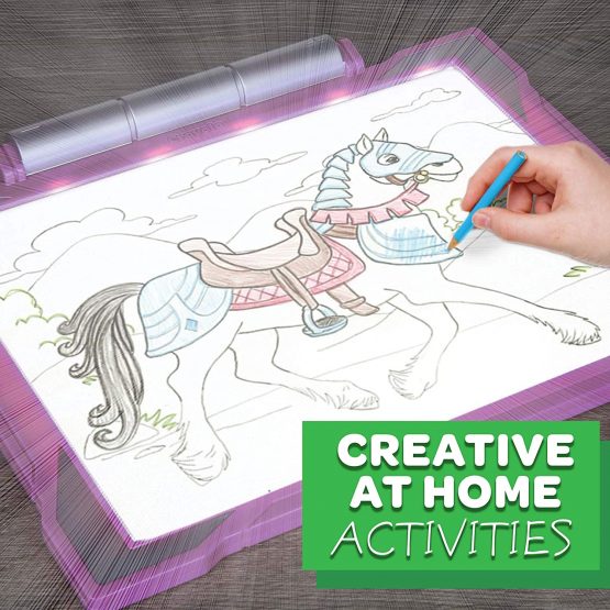 Crayola Light Up Tracing Pad - Pink - Manufactures Recommended Age 5 To