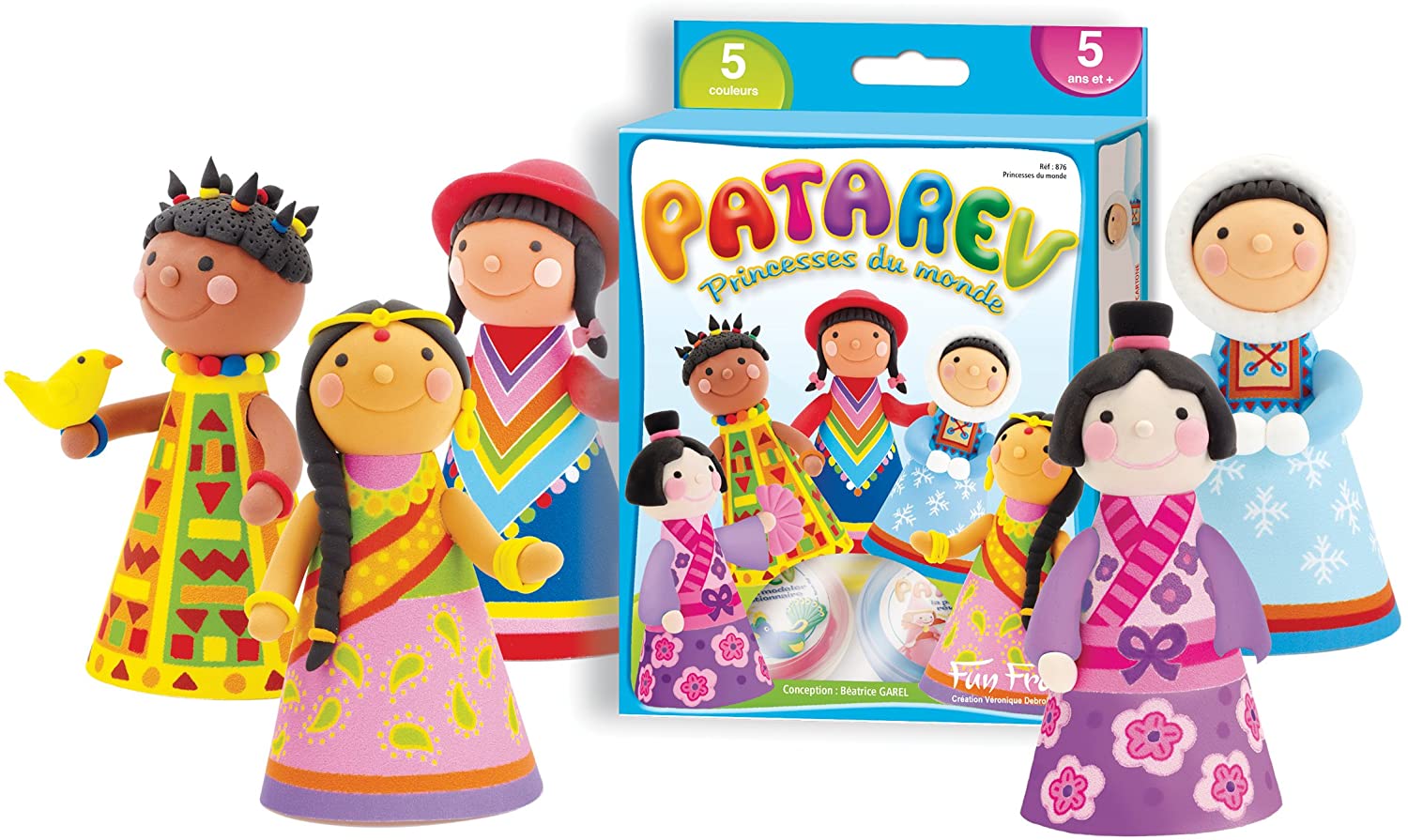Pâte à modeler SentoSphère Patarev 15 Pots - Pâte à modeler - Achat
