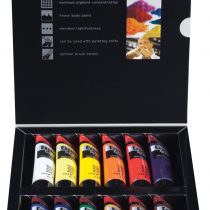 Amsterdam Expert Cardboard set, containing 12 tubes of 20 ml