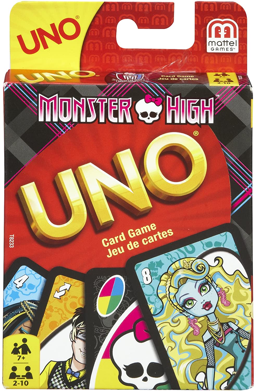 Mattel T8233 Monster High Uno Card Game TopToy