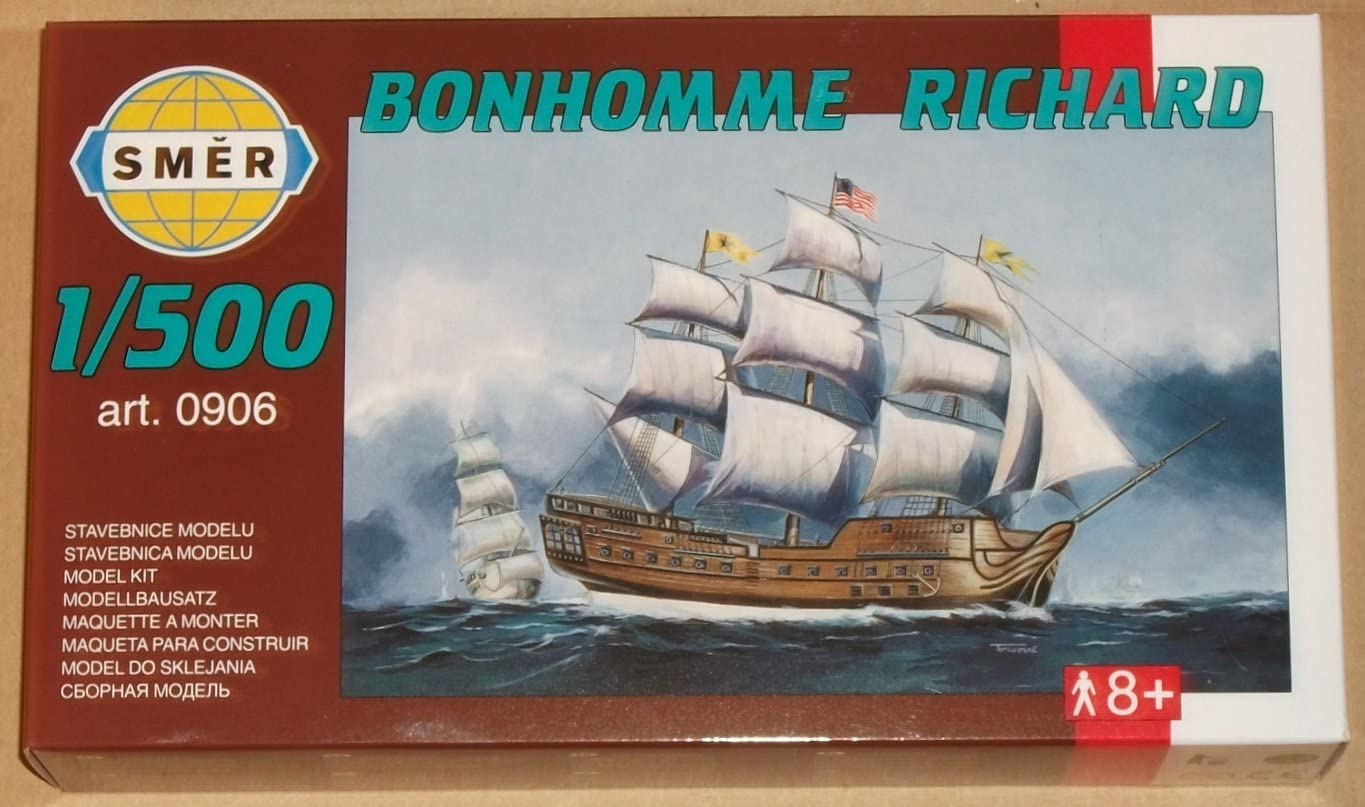 Bon Homme Richard 1500 Scale Model Boat / Ship Kit 906 By Smer TopToy