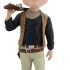 Royal Bobbles John Wayne Cowboy Bobblehead