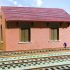 RIVAROSSI HC8025 Goods Shed Resin Building