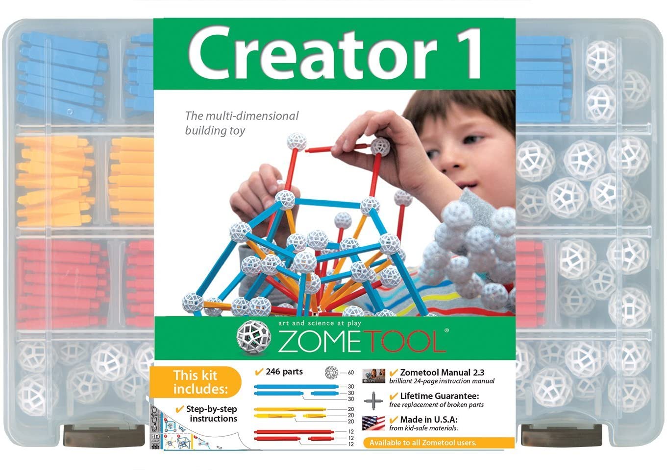 ZOMETOOL Creator 1 Construction Kit – TopToy