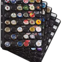 Lighthouse plastic sheets COMPART, for 42 champagne bottle caps / Crown Caps
