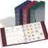 Leuchtturm 312262 NUMIS Ring Binder Album, Classic Design with Protective Case, Red