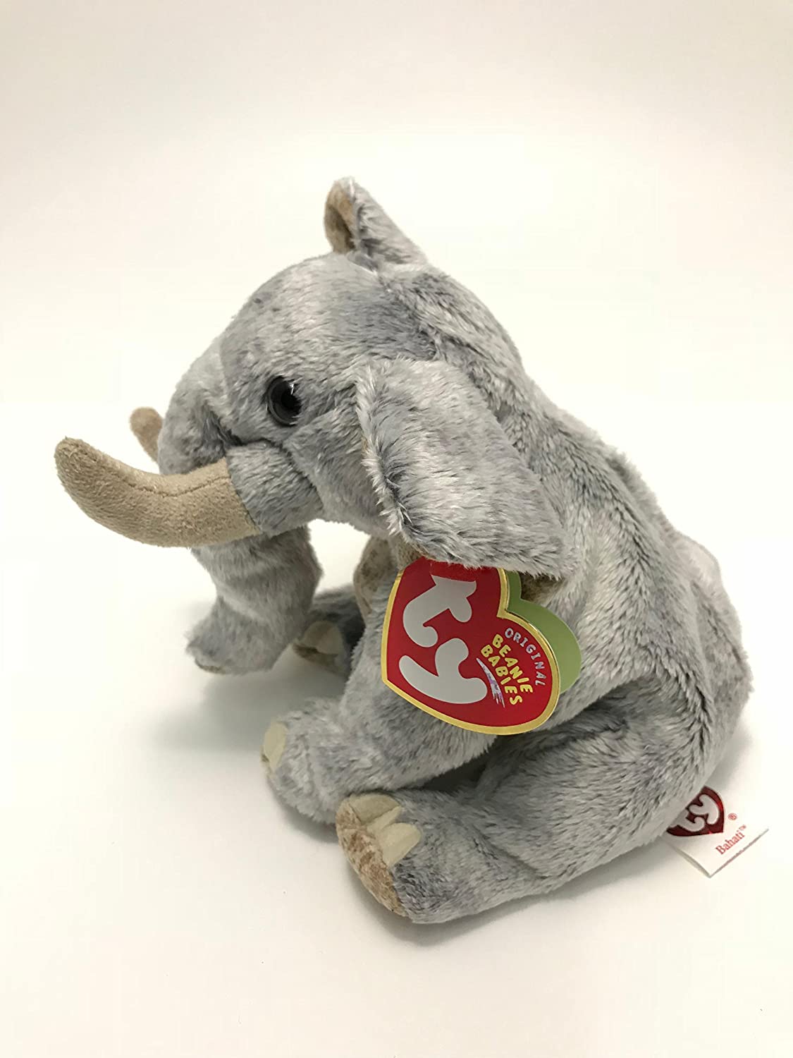 Ty Store Exclusive The African Elephant 6" Ty Beanie Babie BAHATI WWF 