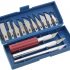 Donau Elektronik MS13 Designer Knife Set 13 pcs, Multi-Colour
