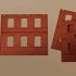 Auhagen 80501 Walls 2324B Red Modelling Kit