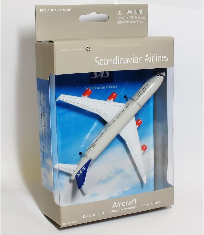 Premier Planes SAS6264 SAS Airbus A340-300 1:250 Toy 