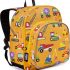 Wildkin Toddler Backpack-Construction, Polyester, Multi-Colour, Pack 'n Snack
