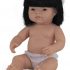 Miniland Miniland31056 Baby Doll Asian Girl W/O Underwear, Multi-Color
