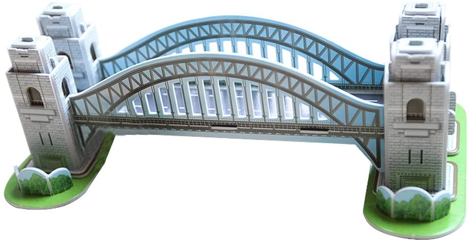 3d puzzle-sydney Harbour Bridge-Mini-puzzel Construction Jouet Cubichappy 