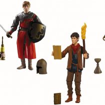 THE ADVENTURES OF MERLIN ACTION FIGURES - SET OF FOUR