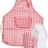 Egmont Toys Apron/ Glove and Hat Vichy (Red)