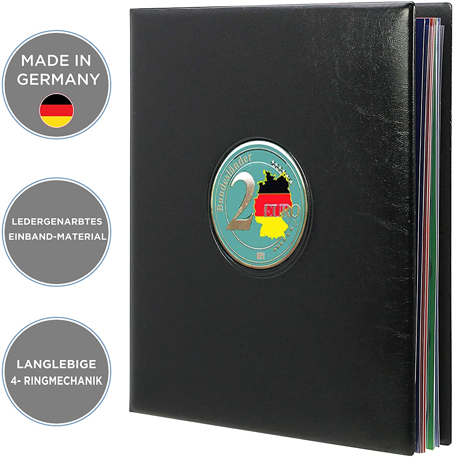 Premium-Münzalbum 2 Euro Deutsche Bundesländer – TopToy