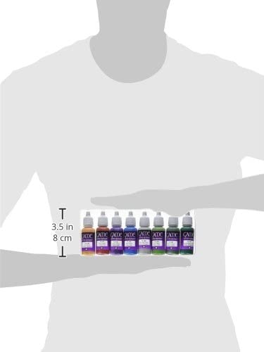 Vallejo Game Color Extra Opaque Acrylic Paint Set - Assorted Colours (Pack of 8) - Image 3