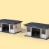 Auhagen 11419 Bus Shelters Modelling Kit