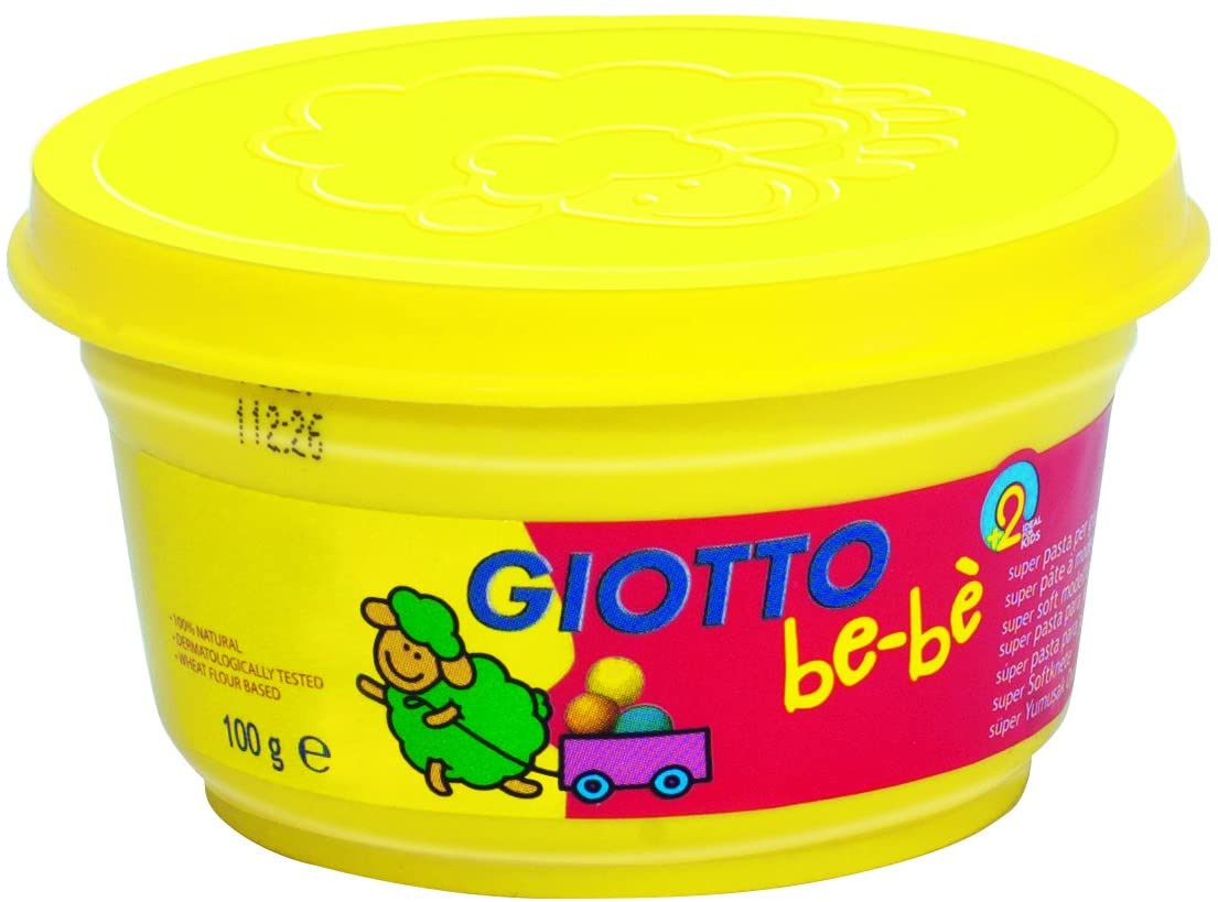 Giotto 462900 Be-Be Soft Modelling Dough Kit With 3 Tubs of Dough and 6 Moulds - Image 3