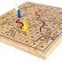 Wooden Snakes and Ladders Game