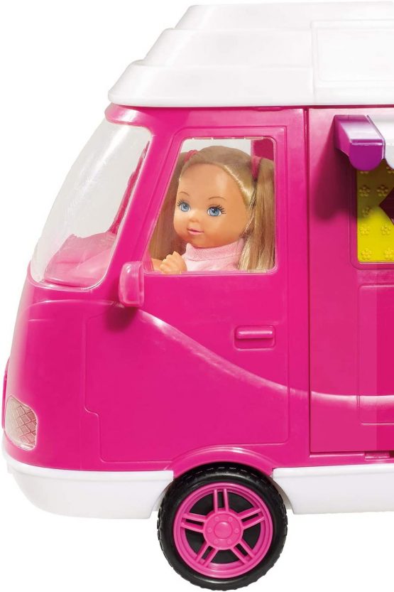 Simba Evi Love 105736221 Camper with Doll and Accessories, 45 Pieces ...