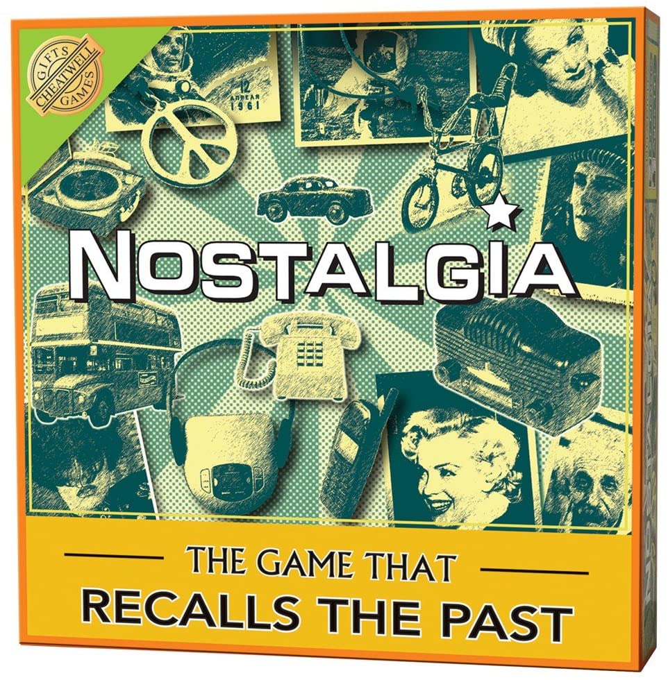 Cheatwell Games 9520 Nostalgia Trivia Board Game