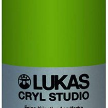 Lukas Cryl Studio 500ml Premium Quality Acrylic Paint - Olive Green