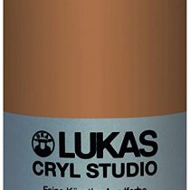 Lukas Cryl Studio 500 ml Acrylic Paint Premium Quality Terra di Siena Natural