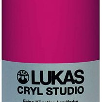 Lukas Cryl Studio 500ml Premium Acrylic Paint - Crimson