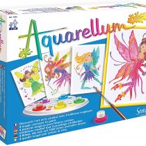 Sentosph&egrave;re 3900672 Aquarellum: Magic Canvas Junior Fairies Paint by Number