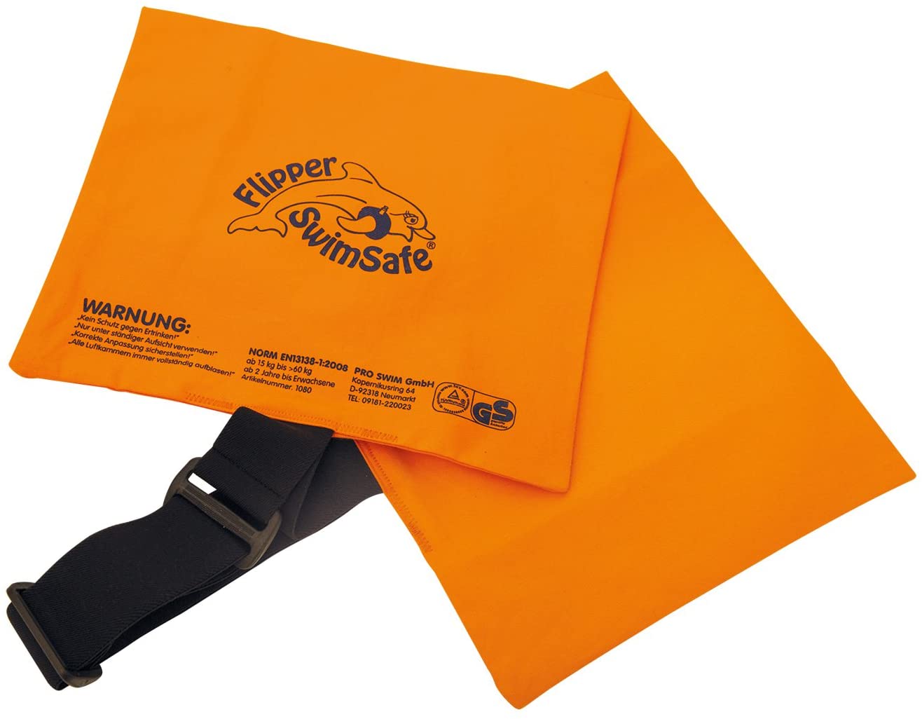 Flipper Swimsafe 1080 – Cotton Swimming Cushion with Adjustable Elastic ...